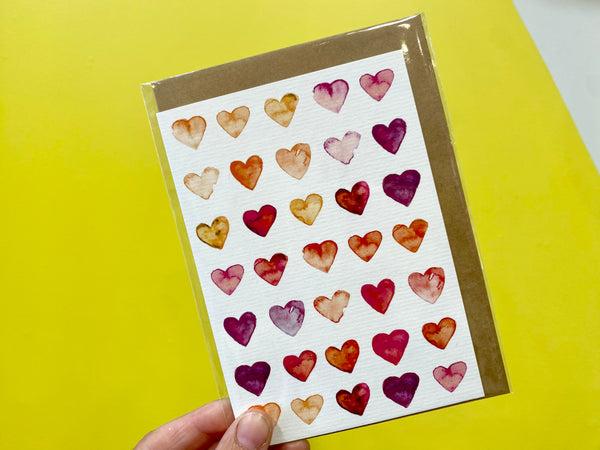 Card - Multiple Hearts