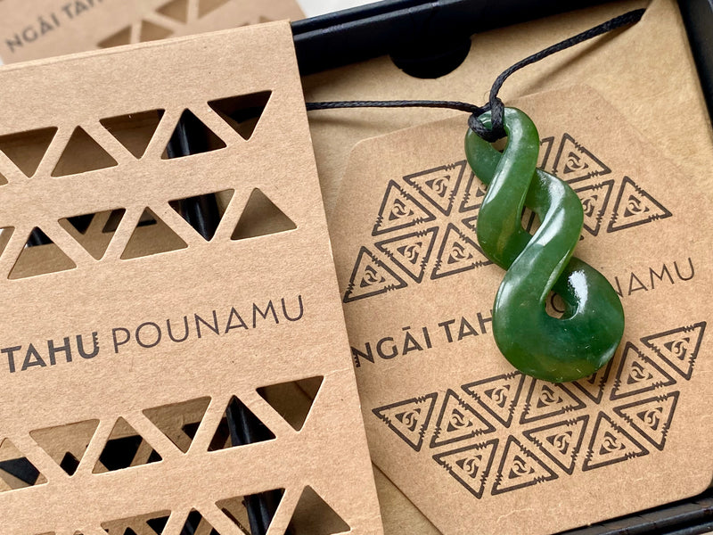 Ngāi Tahu Double Rau Kumara Pendant Large