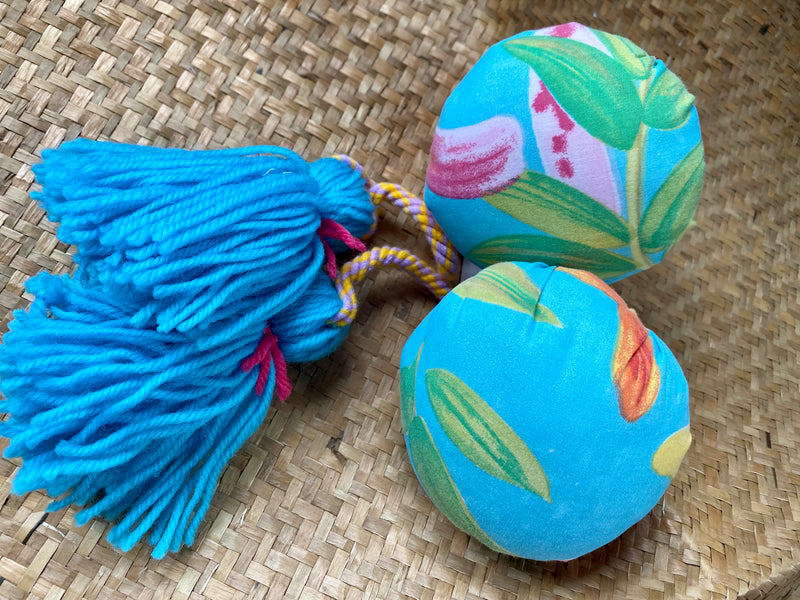 Eco Friendly Fabric Poi - pair