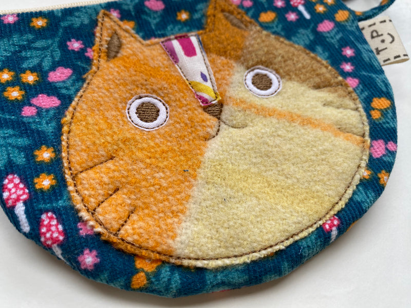 Fabric Cat Purse