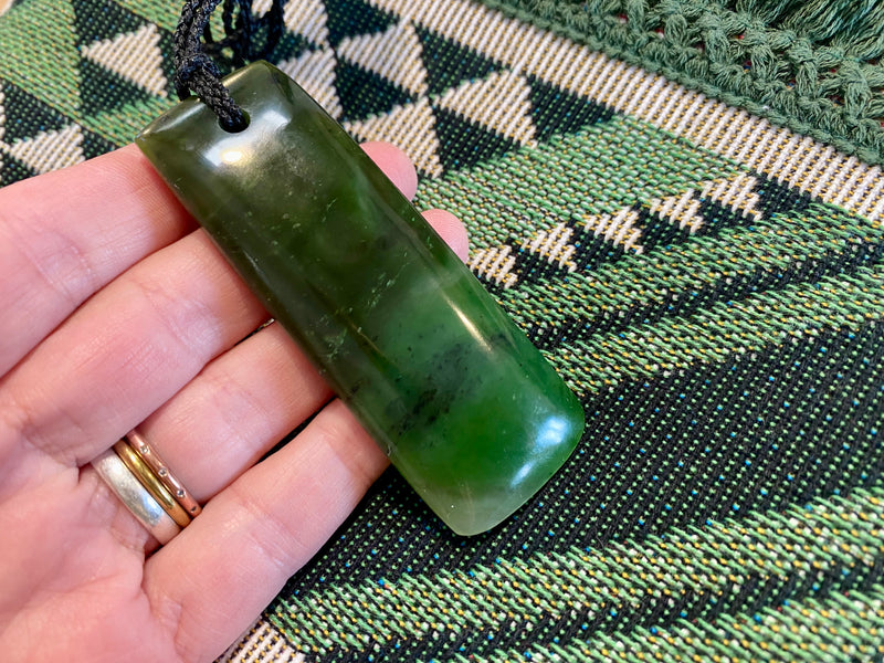 Pounamu Large Toki pendant