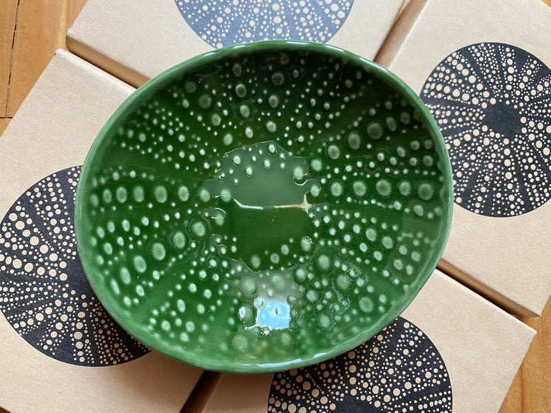 Ceramic Kina Dish - green