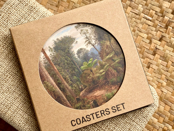 Coasters set of 4 - Among The Kauri