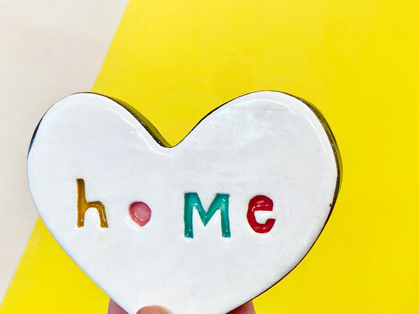 Home Heart wall tile