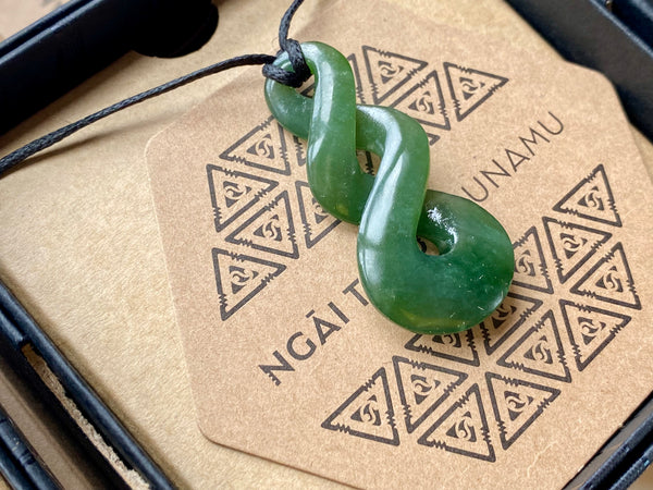 Ngāi Tahu Double Rau Kumara Pendant Large