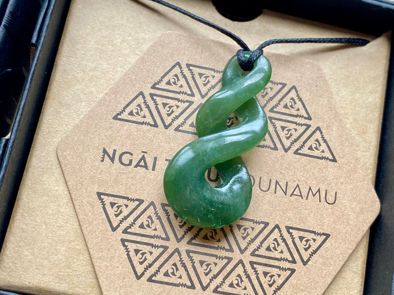 Ngāi Tahu Double Rau Kumara Pendant Large