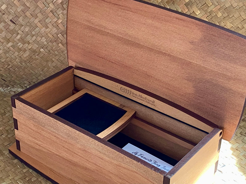 Rimu Jewellery Box with Fantail