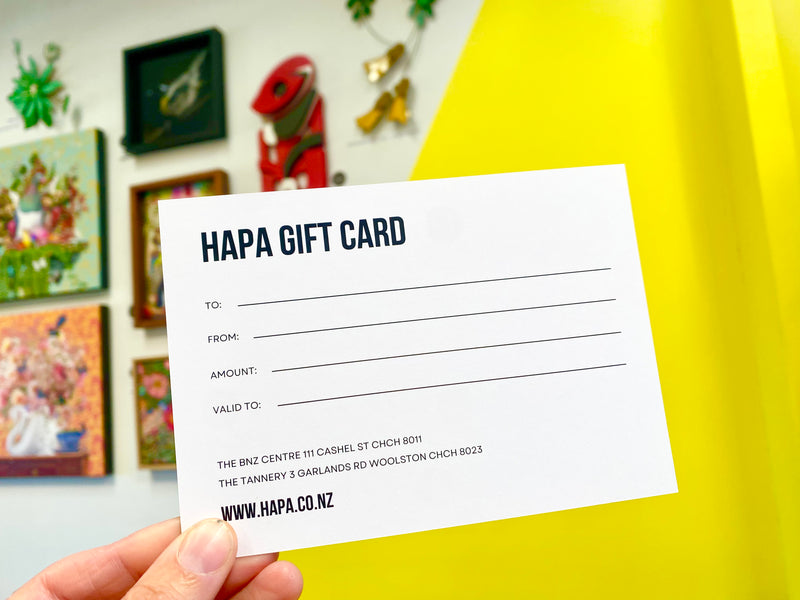 HAPA GIFT CARD (for use instore)