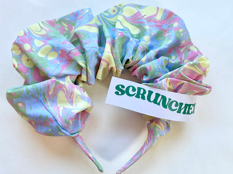 Hand Marbled Statement Headbands