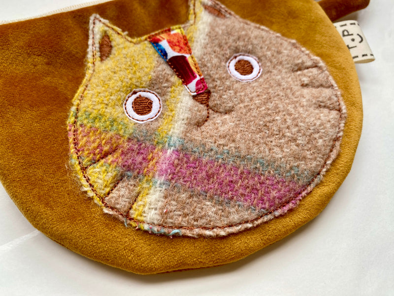 Fabric Cat Purse