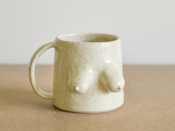 Ceramic Boob Mug