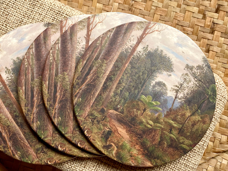 Coasters set of 4 - Among The Kauri