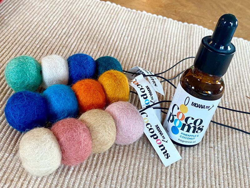 Wool Cocopoms and Fragrance
