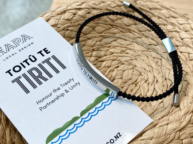 Toitū Te Tiriti Bracelet