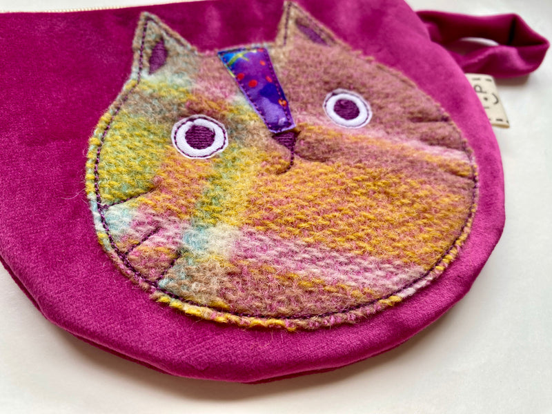 Fabric Cat Purse