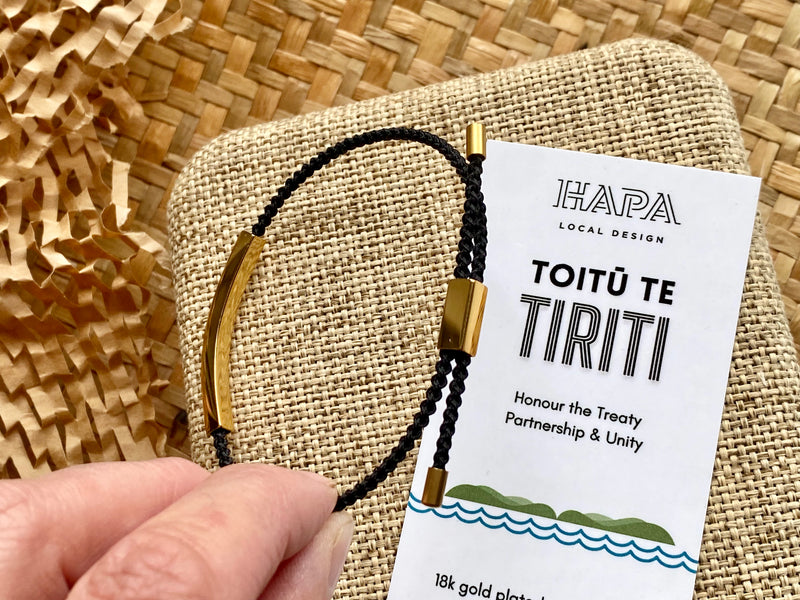 Toitū Te Tiriti Bracelet