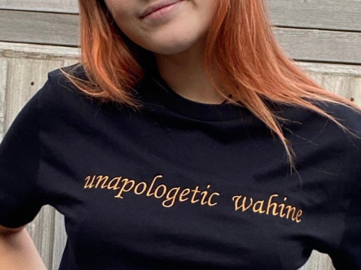 Unapologetic Wahine teeshirt