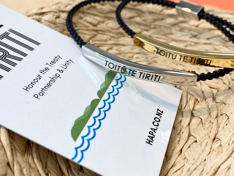 Toitū Te Tiriti Bracelet