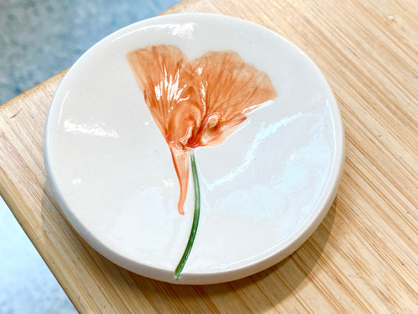 Ceramic Nasturtium Dish