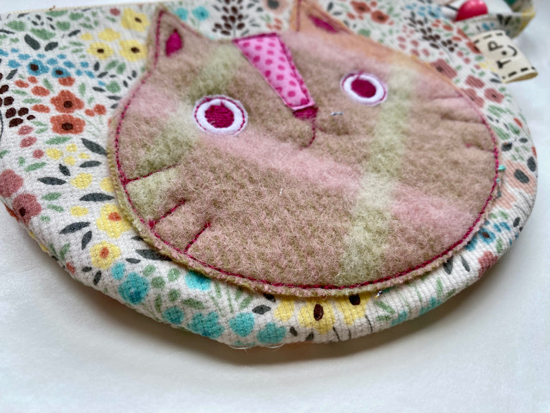 Fabric Cat Purse