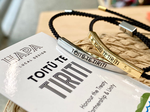 Toitū Te Tiriti Bracelet