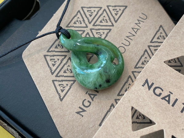 Ngāi Tahu Rau Kumara Koru Pendant