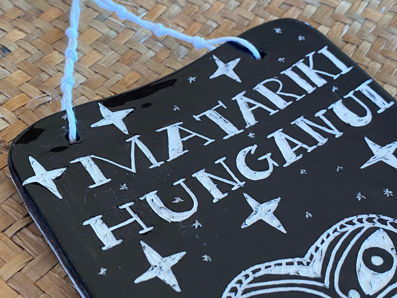 Ceramic Wall Plaque - Matariki Hunganui