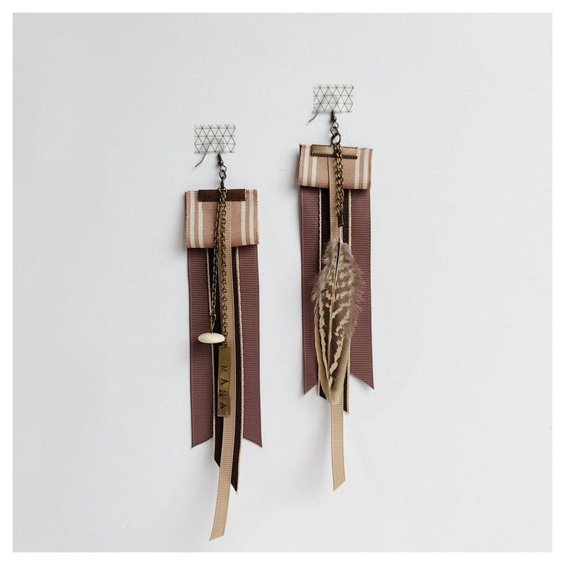 Koakoa Design - Whare Tūpuna Earrings