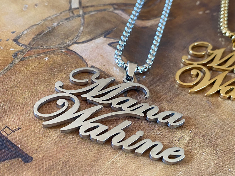 Mana Wahine necklace gold or silver