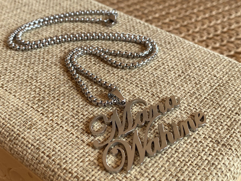 Mana Wahine necklace gold or silver