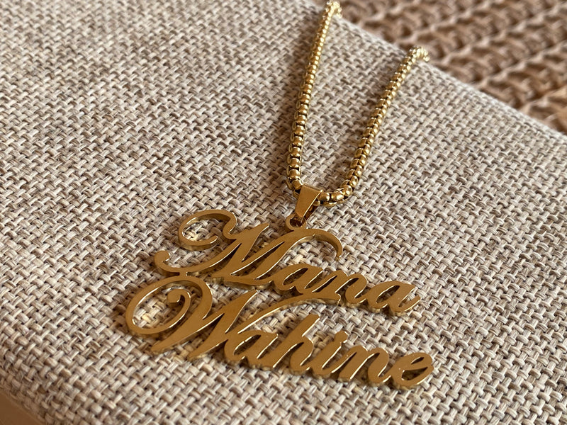 Mana Wahine necklace gold or silver