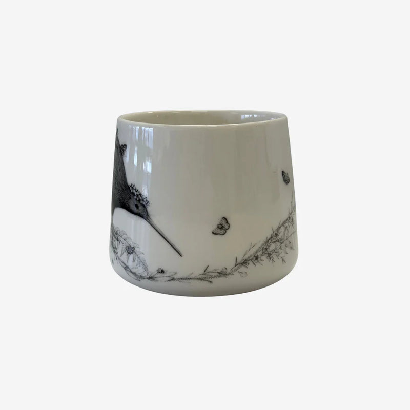 Aroha Brown Kiwi Ceramic Cup