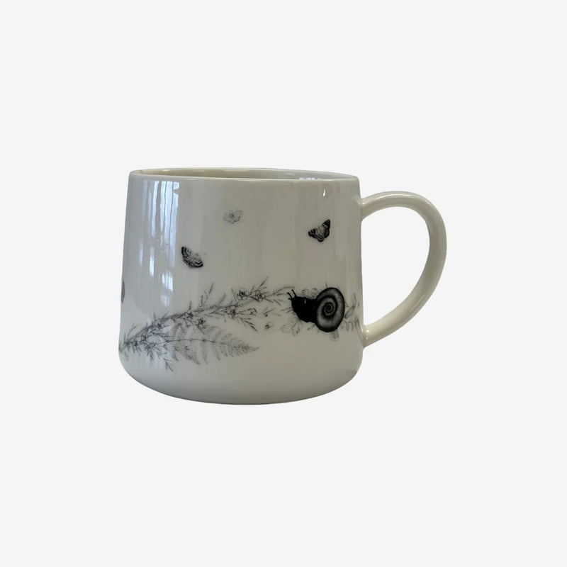 Aroha Brown Kiwi Ceramic Cup