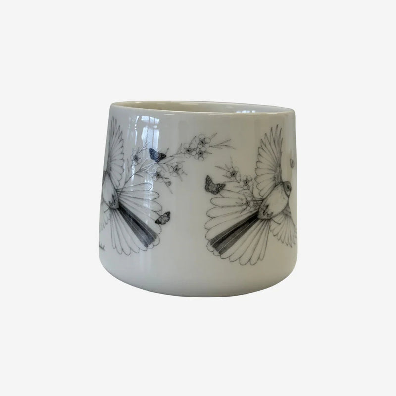 Fly With Me Fantail Ceramic Cup