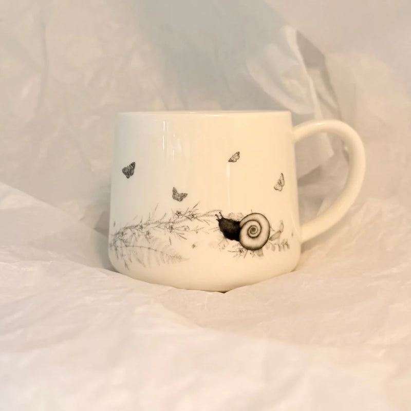 Aroha Brown Kiwi Ceramic Cup