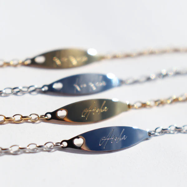 Little Taonga Aroha Bracelet - ID Signature style