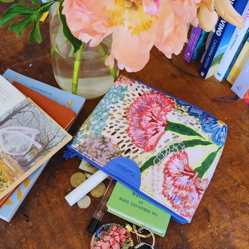 Velvet Cosmetic Bag - Meadow