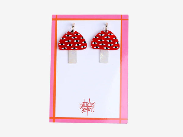 Studio Soph Earrings - Mushroom Drops