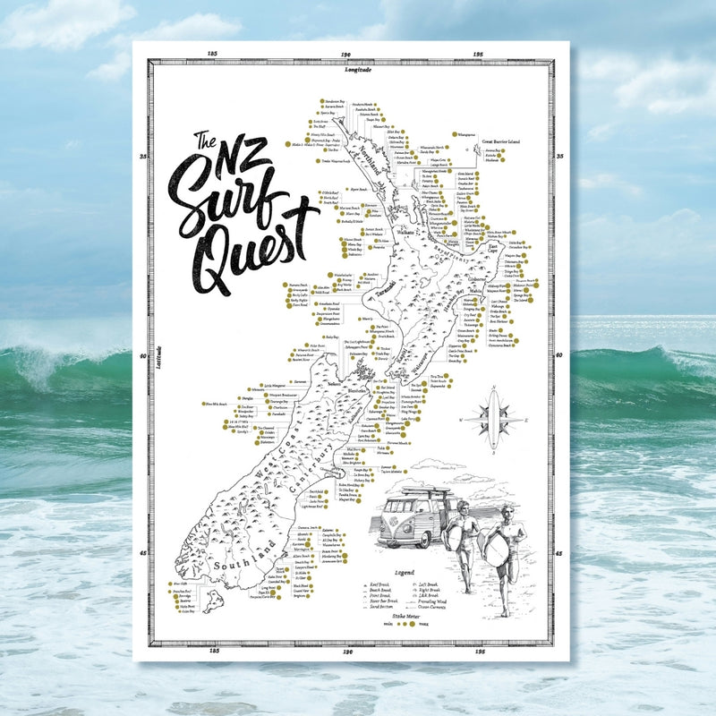 Scratch Surf Quest Map