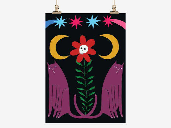 Studio Soph Teatowel - Mystic Cats