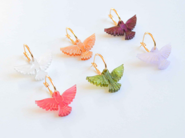 Lovebird Earrings