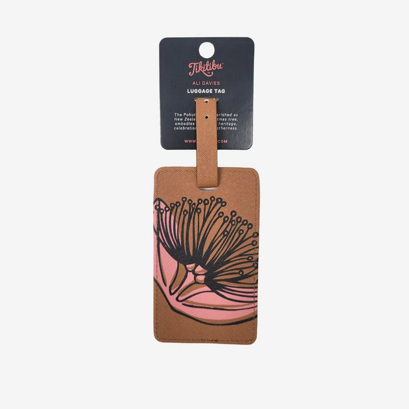 Pōhutukawa Luggage Tags