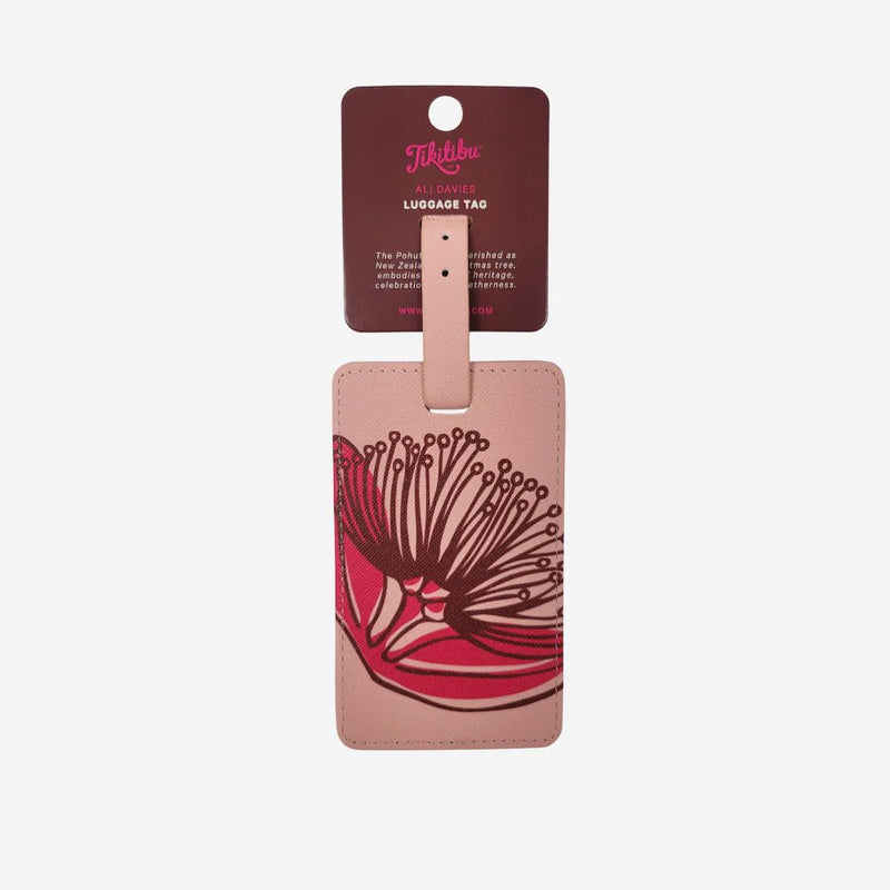 Pōhutukawa Luggage Tags