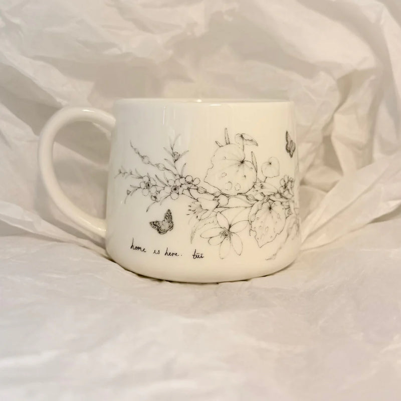Home Is Here Tui Ceramic Cup