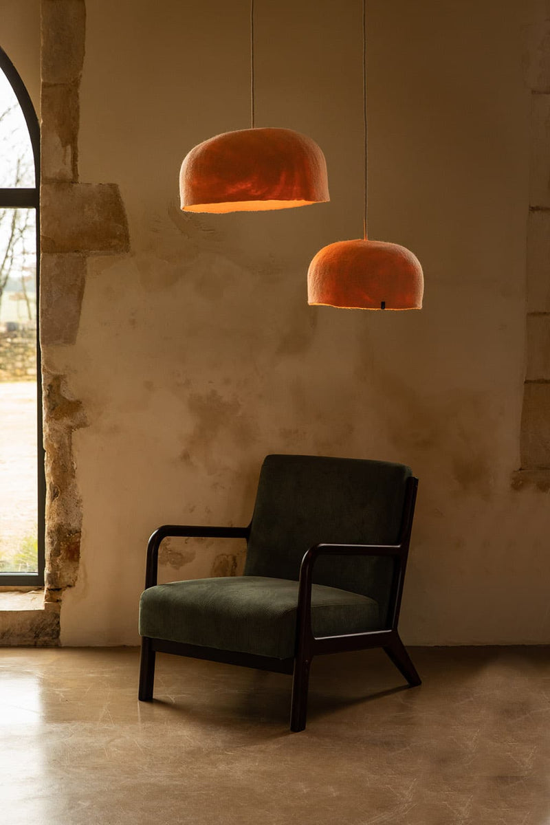 Felt Light Shades - large round Yurt style