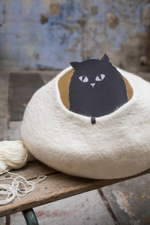 Felt Cat Basket