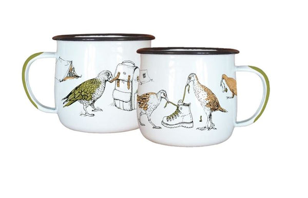 NZ Great Walks Enamel Mug