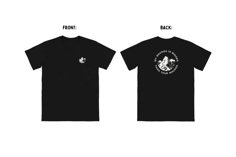 Choose Sarcasm 'My Maunga' Tees