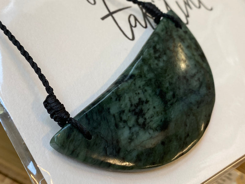 NZ Pounamu Large Breastplate pendant