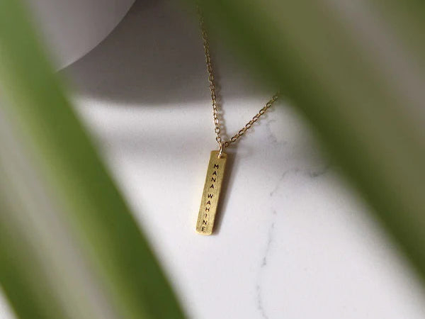 Little Taonga necklace - Mana Wahine